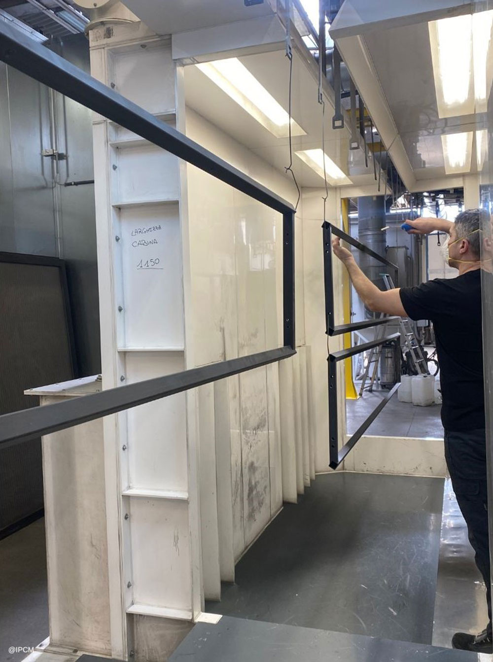 The coating application phase